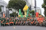 Forces get ready before full dress rehearsal for 50th anniversary of Southern Liberation and National Reunification