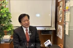 Japanese official expects to tighten party-to-party relations with Vietnam
