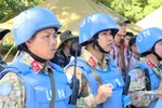 Vietnamese military engineers rehearse ahead of UN Peacekeeping Mission
