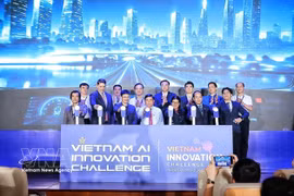 The launch of the final round of the Vietnam AI Innovation Challenge 2026 in Hanoi on July 17 (Photo: VNA)
