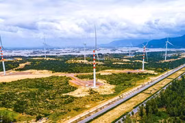 Wind energy is expected to be a source of clean power. (Photo: VNA)