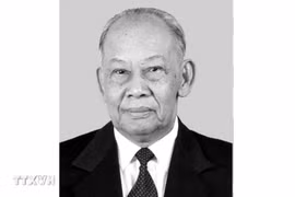 Khamtay Siphandone, former President of the Lao People's Revolutionary Party, former State President, and former Prime Minister of Lao (Photo: VNA)