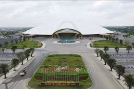 The Vietnam Exposition Centre in Hanoi is expected to become a venue of national and international political, economic, cultural, and tourism events. (Photo: VNA)