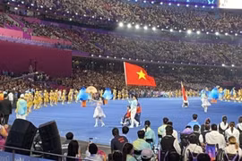 The closing ceremony of the 2023 Asian Para Games. (Photo: VNA) 