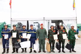 Gallery - Venezuela impressed by dedication, professionalism of Vietnamese rescue team