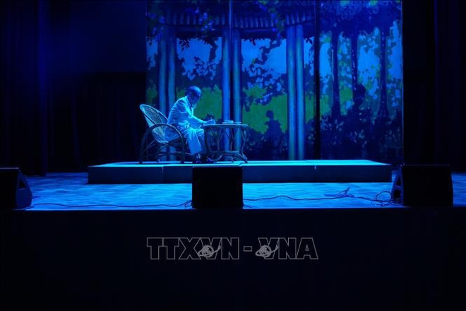 A scene of the play (Photo: VNA) vietnamese-play-staged-in-moscow.jpg