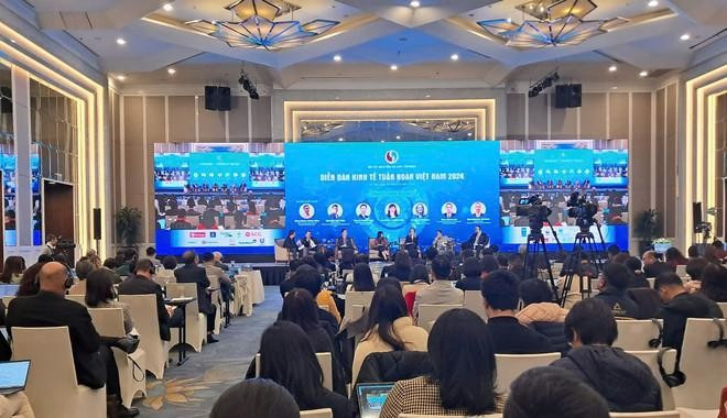 The Vietnam Circular Economy Forum 2024 (Photo: VietnamPlus) circular-economy-requires-business-innovation-2.jpg