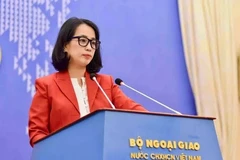 Spokesperson of the Ministry of Foreign Affairs Pham Thu Hang. (Photo: VNA)