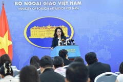 Spokeswoman of the Ministry of Foreign Affairs Pham Thu Hang. (Photo: VNA)