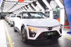 VinFast electric vehicles manufactured in India. (Photo: VNA)