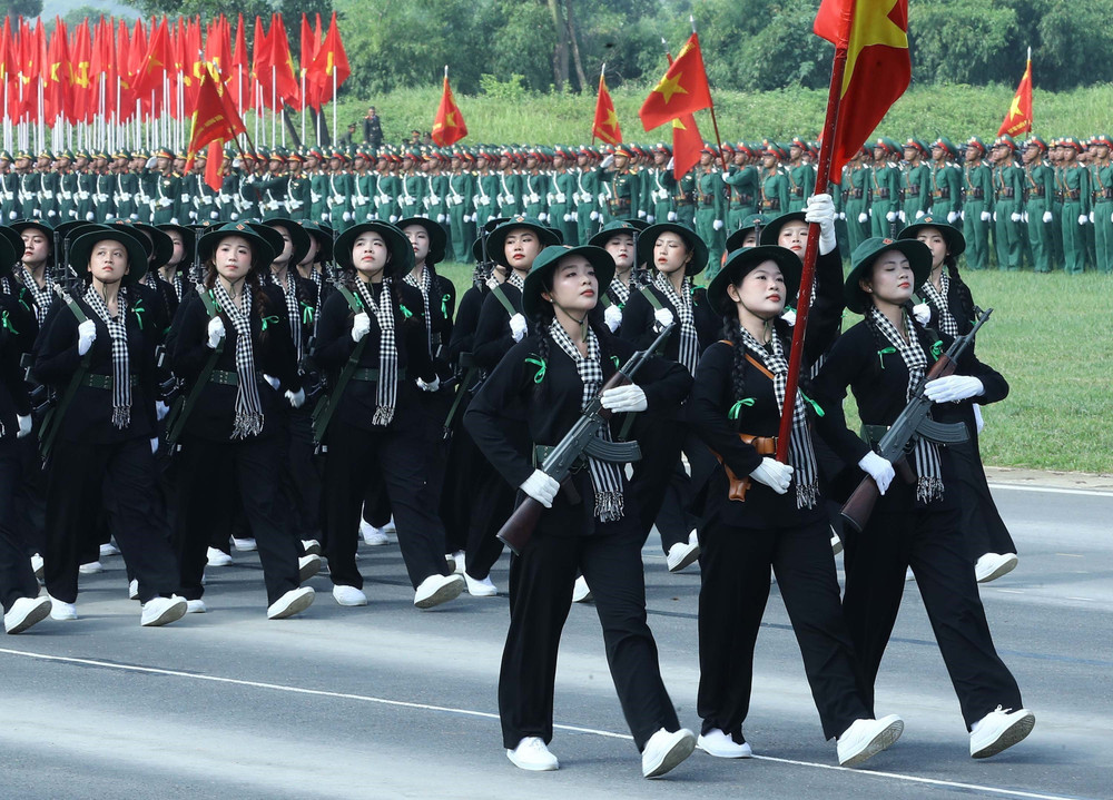 Full-dress rehearsal held for parade marking 80th National