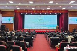Hai Phong hosts a conference on green transition and sustainable development. (Photo: congluan)