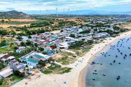 An area designated for the Ninh Thuan nuclear power project in Khanh Hoa province. (Photo: VNA)