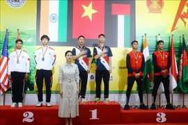 Vietnam claims first place overall at the 2025 Asian Muay Thai Championships. (Photo: VNA)