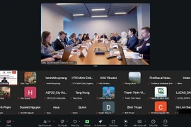 Delegates at the hybrid seminar (Photo: VNA)
