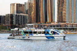 Tour operators are offering sightseeing cruises along the Saigon River in Ho Chi Minh City. (Photo: VNA)