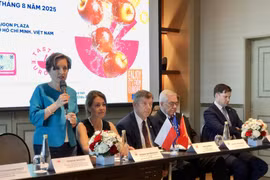 Polish Ambassador to Vietnam Joanna Skoczek speaks at the event (Photo: VNA)