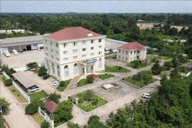Headquarters of the Lao News Agency. (Photo: VNA)