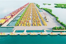The Can Gio port terminal zone is planned to have 2 to 4 berths by 2030, with a projected cargo throughput of 28.8 to 57.6 million tonnes. (Photo: VNA)