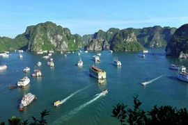 A corner of Ha Long Bay in Quang Ninh province (Photo: VNA)