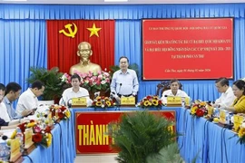 Legislative leader urges Can Tho to boost tech use in election preparations