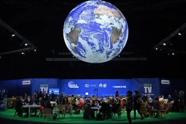 Delegates attend COP26 in Glasgow on November 2, 2021. (Photo: AFP/VNA)