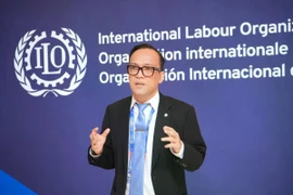 Deputy Minister of Manpower Immanuel Ebenezer Gerungan at the 113th International Labour Conference (ILC) in Geneva, Switzerland. (Photo: ANTARA)