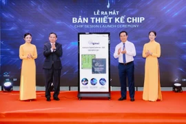The CT Group has officially launched a Vietnamese-designed Internet of Things (IoT) chip. (Photo courtesy of the company)