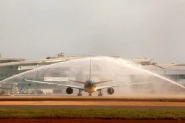 First technical flight lands at Long Thanh International Airport