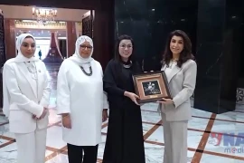 Spouses of Vietnamese and Kuwaiti PMs visit Al-Salam Palace Museum