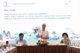 VITA Chairman Vu The Binh at the conference (Photo: VNA)