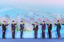 Delegates at the inauguration ceremony. (Photo baohatinh.vn)