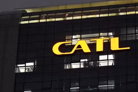 The headquarters building of Chinese EV battery maker CATL (Photo: AFP)