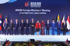 Foreign ministers of ASEAN countries in a meeting held as part of the 47th ASEAN Summit in Kuala Lumpur, Malaysia, on October 25, 2025. (Photo: ANTARA)