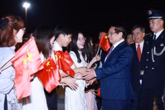 PM Pham Minh Chinh arrives in Tianjin, beginning working trip to attend SCO Summit