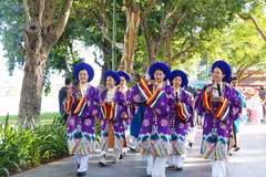 Ancient capital Hue dazzles with colourful traditional Vietnamese attire