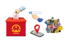 Digital map for 2026–2031 National Assembly and Hanoi People’s Council elections