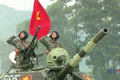 Third full-dress rehearsal for National Day parade 