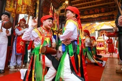 Festival features ancient cross-dressing dance