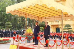 Welcome ceremony for Chinese General Secretary and President Xi Jinping