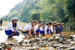 Co people in Quang Ngai highland commune revive stream fishing ritual