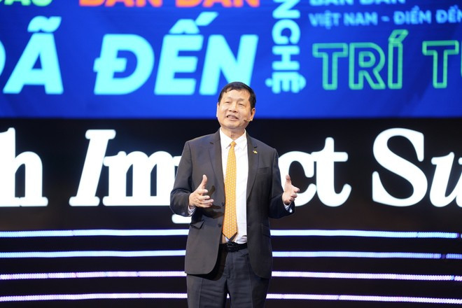 Truong Gia Binh, Chairman of FPT: “Vietnam is securing an increasingly prominent position on the global technology map.” (Photo: Vietnam+) ky nguyen so 3.jpg