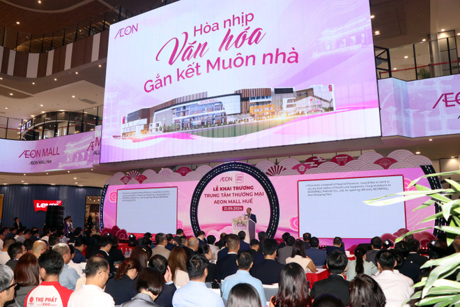 Khai trương Trung tâm thương mại AEON MALL Huế.JPG