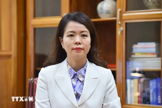 Deputy Foreign Minister Nguyen Minh Hang (Photo: VNA) Nguyen Minh Hang.webp
