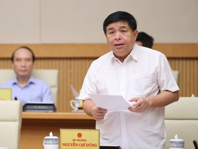 Minister of Planning and Investment Nguyen Chi Dung (Photo: Vietnam+) KHDT 2.jpg