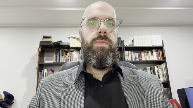 Amiad Horowitz, journalist at People’s World and member of the Communist Party USA (Photo: VNA) Amiad.jpg
