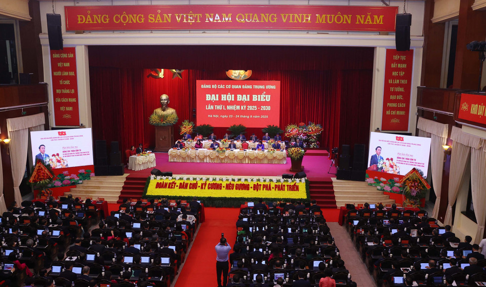 First Congress of the Party Organisation of Central Party Agencies, 2025–2030 tenure. (Photo: VNA)