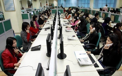 The military-run telecommunications company Viettel Group (established on June 1, 1989) has four customer care centres located in Hanoi, Hai Phong, Da Nang, and Ho Chi Minh City. (Photo: VNA)