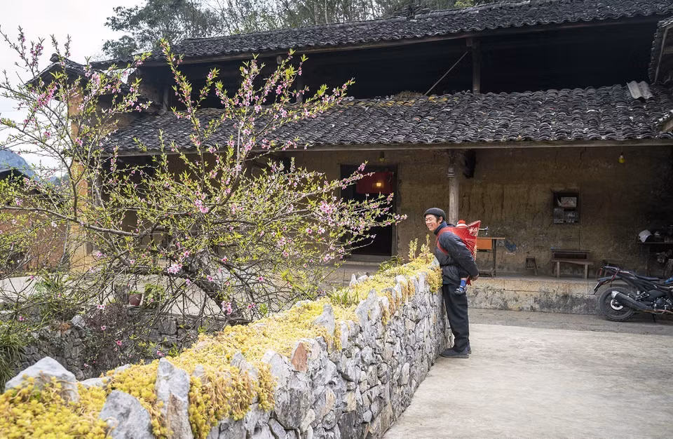A rammed-earth house of Hmong people in Lao Xa village, Sung La commune, Dong Van district, Ha Giang province. (Photo: VNA)