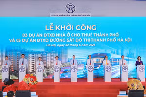 Hanoi accelerates urban development with five rail lines, three housing projects